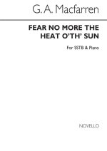 MACFARREN FEAR NO MORE THE HEAT O' TH' SUN SSTB/PIANO