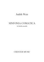JUDITH WEIR: SINFONIA COMATICA (FOR FLEXIBLE ENSEMBLE)