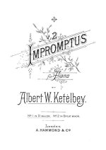 ALBERT KETELBEY: A TWILIGHT STORY PIANO