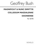 GEOFFREY BUSH: MAGNIFICAT & NUNC COLL MAGDALANAE FOR SATB CHORUS CHANT