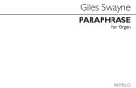 SWAYNE: PARAPHRASE FOR ORGAN