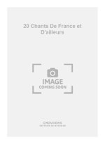SANCHEZ 20 CHANTS DE FRANCE ET D'AILLEURS CHANT ET GUITARE