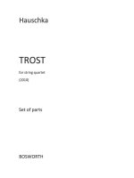 HAUSCHKA: TROST (PARTS)