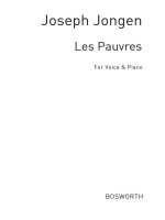 JOSEPH JONGEN: LES PAUVRES (VOCALS AND PIANO ONLY)