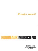 LUCETTE DESCAVES: NOUVEUX MUSICIENS - VOLUME 1 PIANO