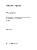 MICHAEL NYMAN: CHROMATTIC (SCORE/PARTS)