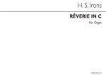 HERBERT STEPHEN IRONS: REVERIE IN C ORGAN
