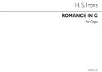 HERBERT STEPHEN IRONS: ROMANCE IN G ORGAN