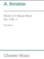 SCRIABIN: ETUDE IN C SHARP MINOR OP. 2/1  (PIANO) PIANO