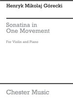HENRYK MIKO AJ GORECKI: SONATINA IN ONE MOVEMENT OP.8