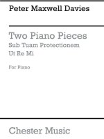 PETER MAXWELL DAVIES: TWO PIANO PIECES PIANO