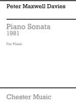 PETER MAXWELL DAVIES: PIANO SONATA PIANO