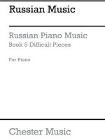 WESTON RUSSIAN PIANO MUSIC VOL.5 PIANO