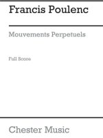 FRANCIS POULENC: MOUVEMENTS PERPETUELS FOR 9 INSTRUMENTS - SCORE