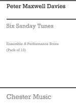 MAXWELL DAVIES, P SIX SANDAY TUNES ENSEMBLE A PERFORMING SCORE PACK 10