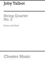 JOBY TALBOT: STRING QUARTET NO.2 (SCORE/PARTS)