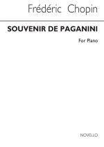 FREDERIC CHOPIN: SOUVENIR DE PAGANINI (PIANO) PIANO