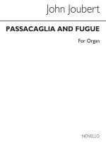 JOHN JOUBERT: PASSACAGLIA AND FUGUE OP.31