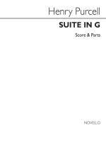HENRY PURCELL: SUITE IN G (SCORE/PARTS)