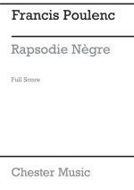 POULENC: RHAPSODIE NEGRE (FULL SCORE)