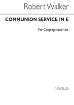 ROBERT WALKER: COMMUNION SERVICE IN E SERIES 3 (UNISON PART)