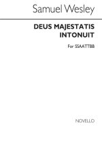 SAMUEL WESLEY: DEUS MAJESTATIS INTONUIT CHANT