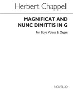 HERBERT CHAPPELL: MAGNIFICAT AND NUNC DIMITTIS IN G