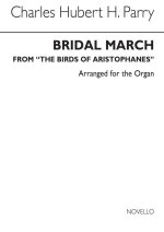 C. HUBERT PARRY: BRIDAL MARCH (BIRDS OF ARISTOPHANES) FOR ORGAN