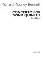 RR BENNETT: CONCERTO FOR WIND QUINTET (PARTS)