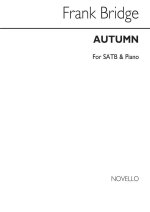 FREDERICK BRIDGE: AUTUMN SATB/PIANO CHANT