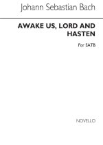 BACH AWAKE US LORD SATB CHANT