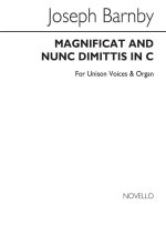 SIR JOSEPH BARNBY: MAGNIFICAT AND NUNC DIMITTIS IN C UNISON/ORGAN