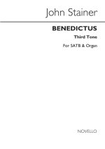 JOHN STAINER: BENEDICTUS 1ST SERIES (GREGORIAN TONES) SATB/ORGAN CHANT