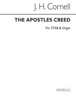 J.H. CORNELL: THE APOSTLES` CREED SATB/ORGAN CHANT