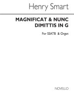SMART MAGNIFICAT AND NUNC DIMITTIS IN G SSATB/ORGAN CHANT