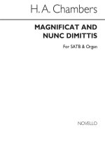 H.A. CHAMBERS: MAGNIFICAT AND NUNC DIMITTIS IN G SATB/ORGAN CHANT