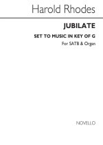HAROLD RHODES: JUBILATE DEO IN G SATB/ORGAN CHANT