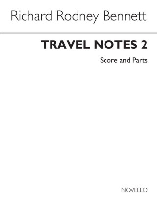 RR BENNETT: TRAVEL NOTES FOR WOODWIND QUARTET - BOOK 2