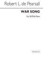 PEARSALL  WAR SONG  SATB/PF CHANT