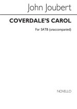 JOHN JOUBERT: COVERDALE'S CAROL (SATB) CHANT