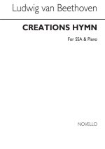 BEETHOVEN CREATIONS HYMN SSA/PF