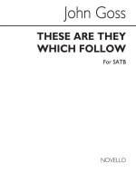 GOSS THESE ARE THEY WHICH FOLLOW THE LAMB SATB CHANT