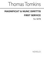 TOMKINS MAGNIFICAT & NUNC DIMITTIS FIRST SERVICE SATB CHANT