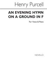HENRY PURCELL: EVENING HYMN ON A GROUND (VOICE/PIANO) PIANO
