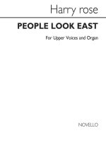 BARRY ROSE: PEOPLE LOOK EAST