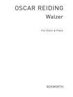 OSKAR RIEDING: WALTZ FOR VIOLIN AND PIANO OP.22 NO.2