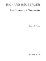 RICHARD HEUBERGER: IM CHAMBRE SEPAREE (SCORE AND PARTS)