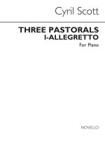 CYRIL SCOTT: THREE PASTORALS (MOVEMENT NO.1-ALLEGRETTO) PIANO