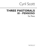 CYRIL SCOTT: THREE PASTORALS (MOVEMENT NO.3-PENSOSO) PIANO