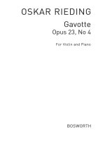 OSKAR RIEDING: GAVOTTE FOR VIOLIN AND PIANO OP.23 NO.4